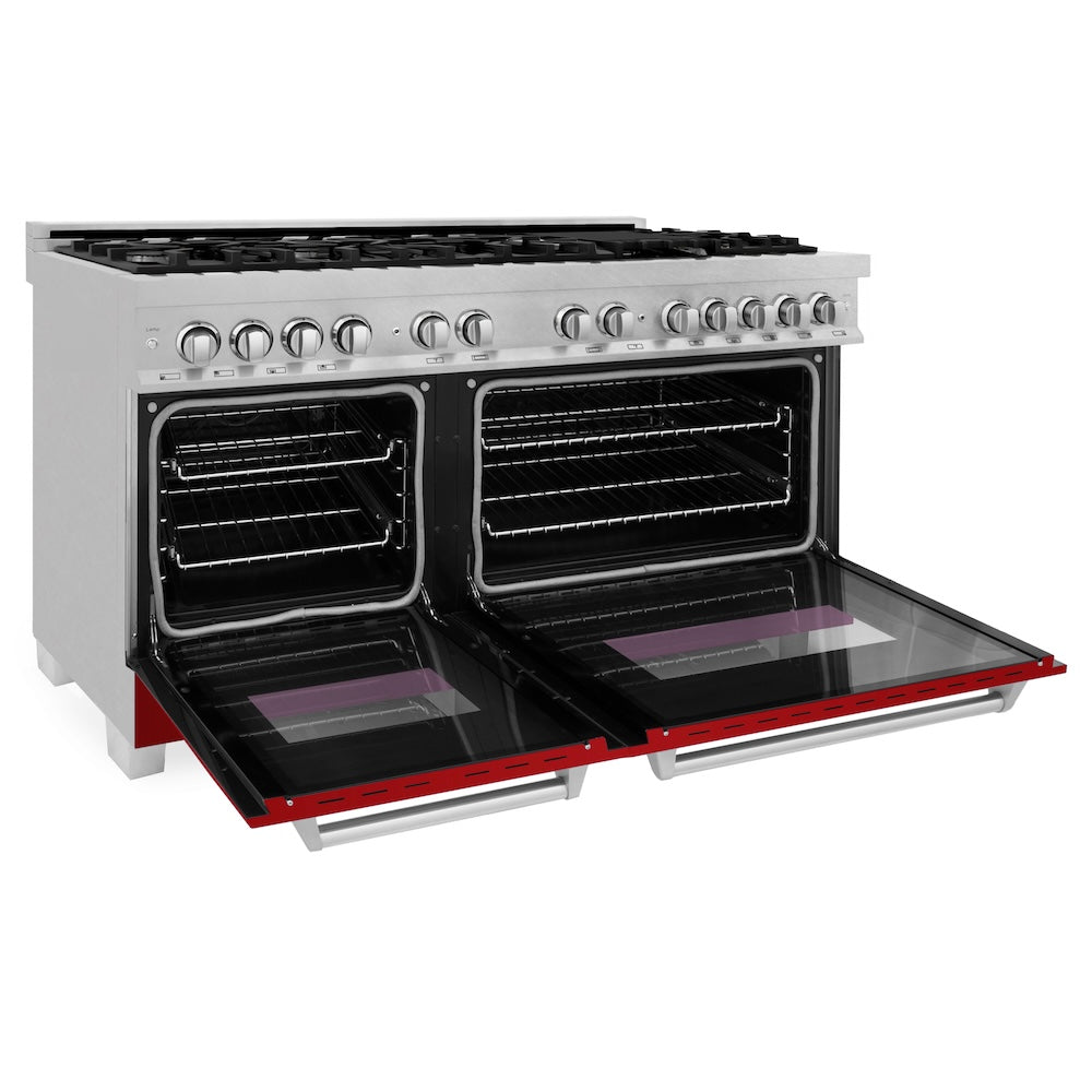 60" 7.4 cu. ft. Dual Fuel Range with Gas Stove and Electric Oven (RAS-60) RASRG60