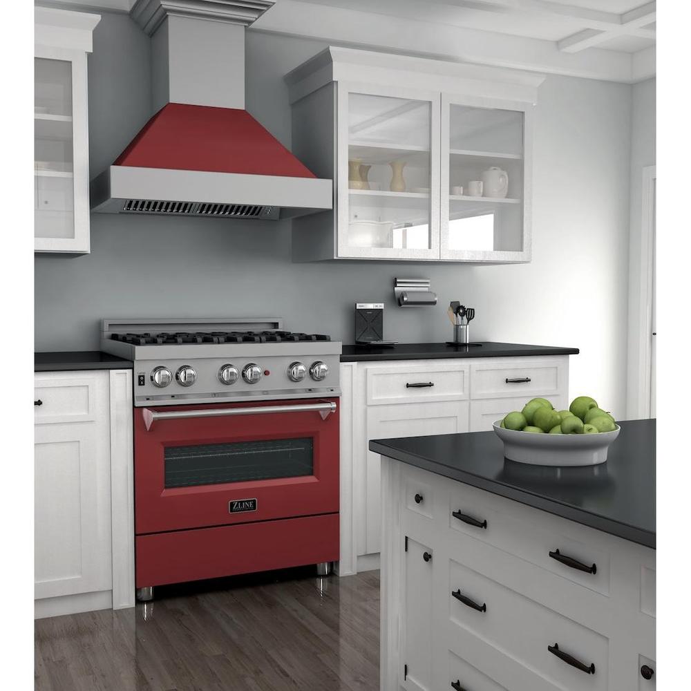 30" 4.0 cu. ft. Dual Fuel Range with Gas Stove and Electric Oven and Door (RAS-30) RASRM30