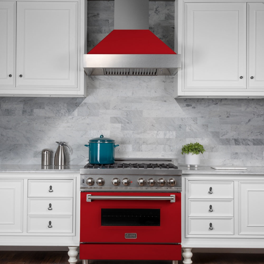 36" 4.6 cu. ft. Dual Fuel Range with Gas Stove and Electric Oven (RAS-36) RASRM36