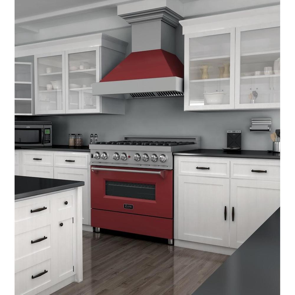 36" 4.6 cu. ft. Dual Fuel Range with Gas Stove and Electric Oven (RAS-36) RASRM36