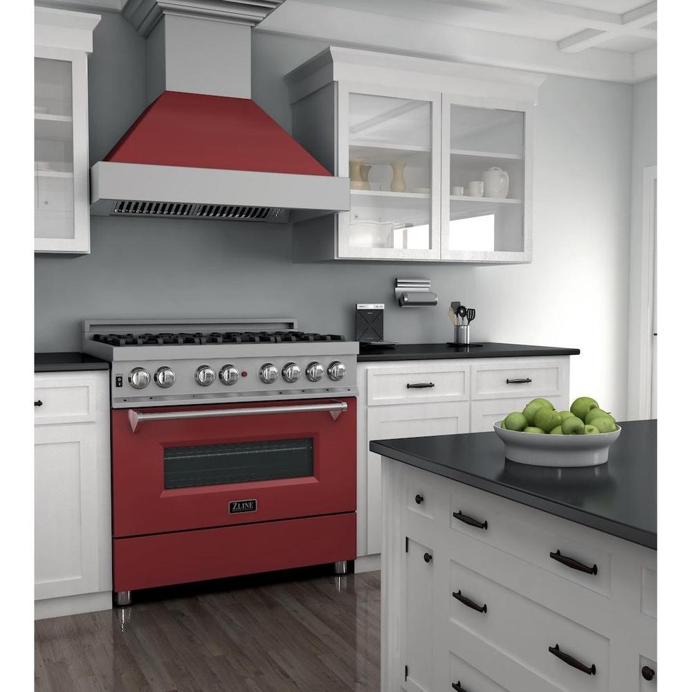 36" 4.6 cu. ft. Dual Fuel Range with Gas Stove and Electric Oven (RAS-36) RASRM36