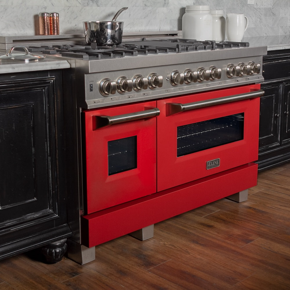 48" 6.0 cu. ft. Dual Fuel Range with Gas Stove and Electric Oven (RAS-48) RASRM48