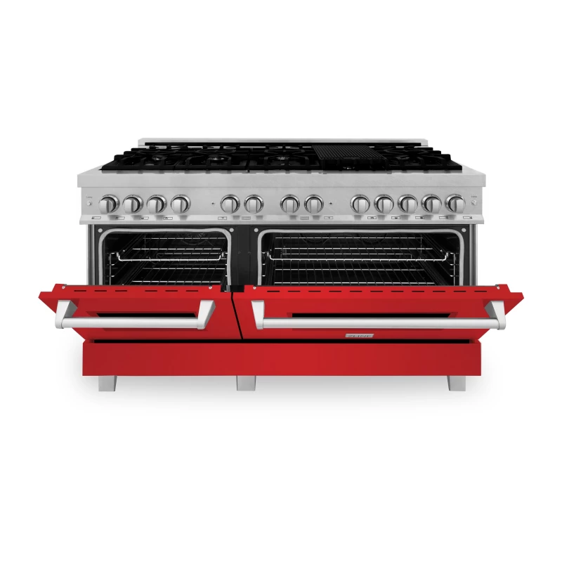 60" 7.4 cu. ft. Dual Fuel Range with Gas Stove and Electric Oven (RAS-60) RASRM60