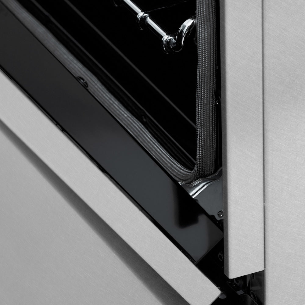 36 In. 4.6 Cu. Ft. Legacy Dual Fuel Range With 6 Burner Gas Cooktop And Electric Convection Oven In Satin Stainless Steel RASSN36
