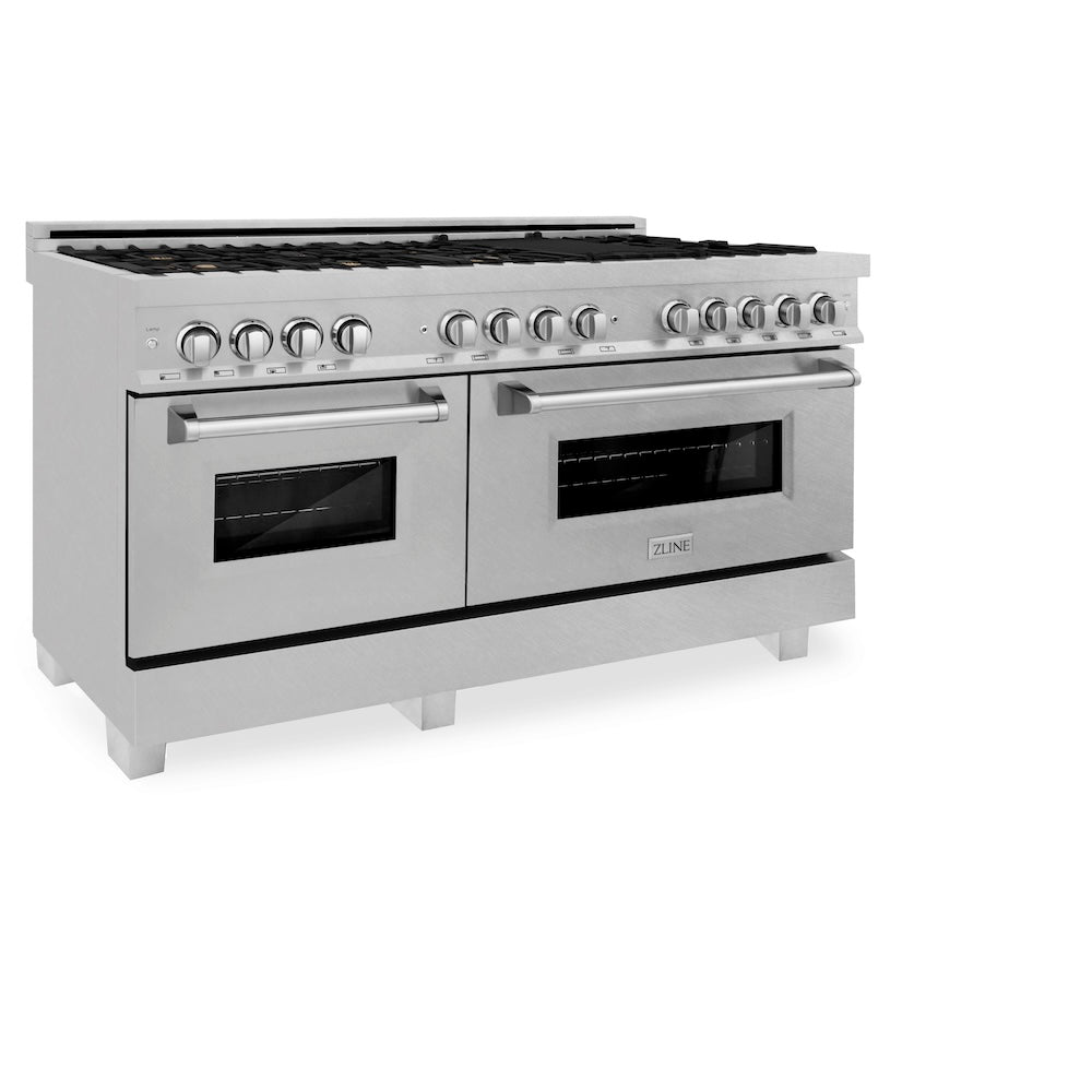 60" 7.4 cu. ft. Dual Fuel Range with Gas Stove and Electric Oven (RAS-60) RASSNBR60