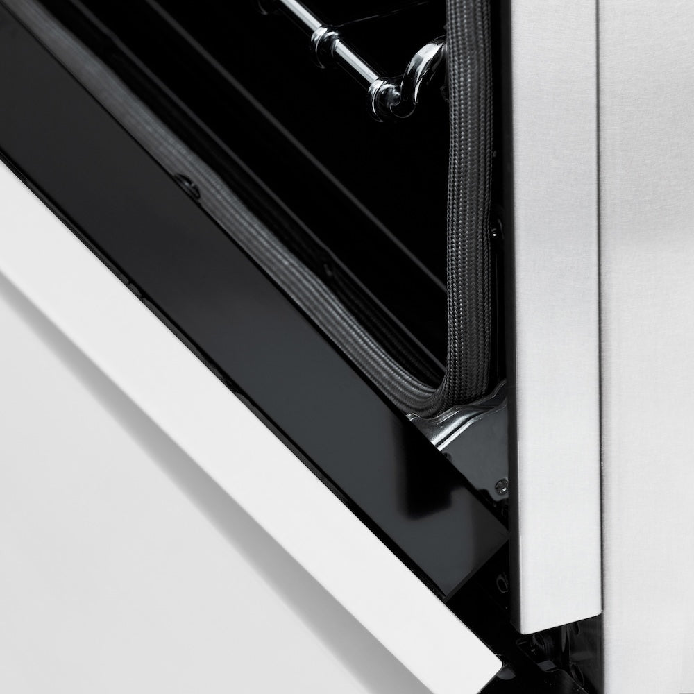 Autograph Edition 36" 4.6 cu. ft. Dual Fuel Range with Gas Stove and Electric Oven with White Matte Door and Champagne Bronze Accents RASZWM36CB