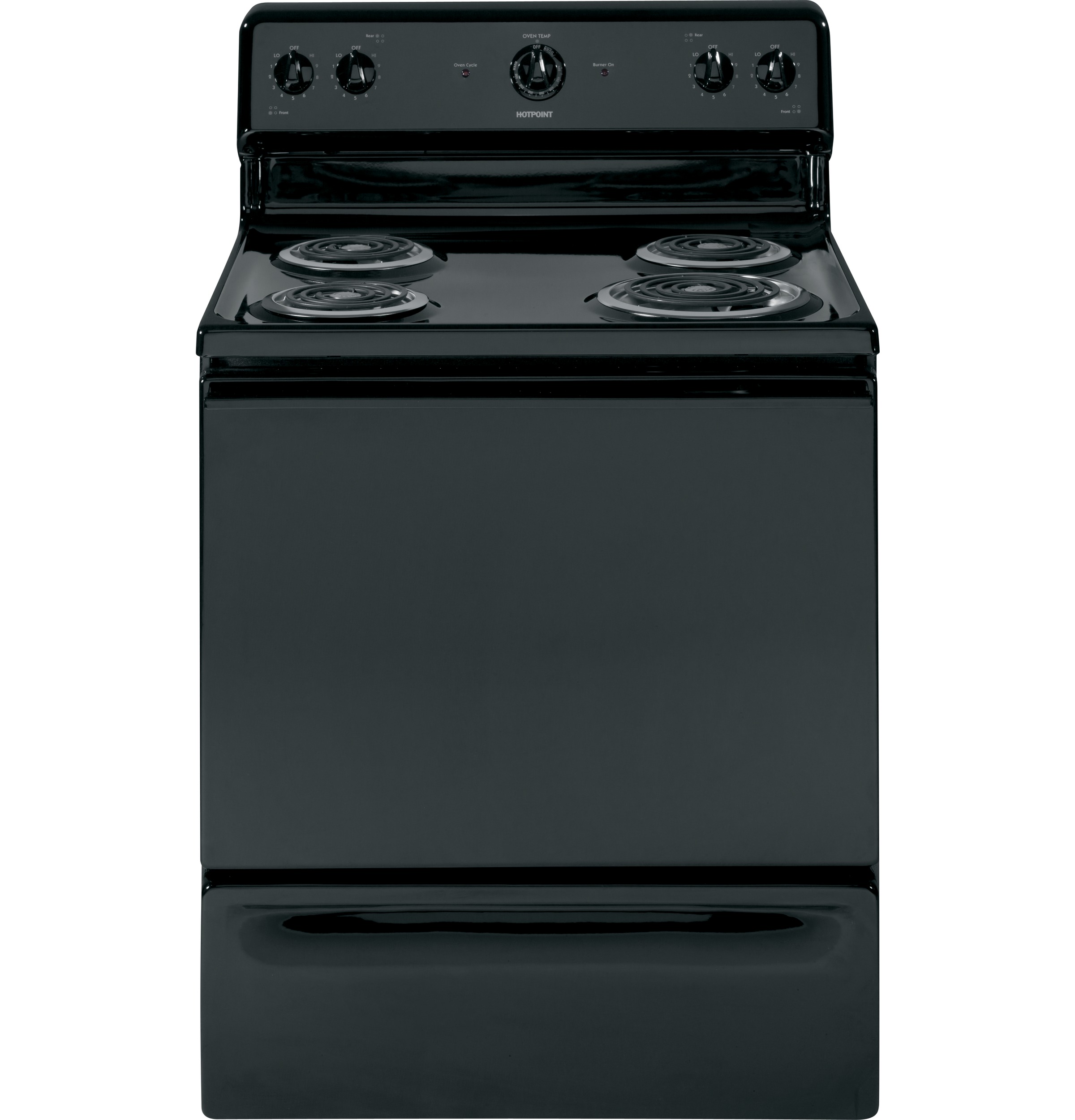 Hotpoint® 30" Free-Standing Electric Range RB525DDBB, product image 2 of 4