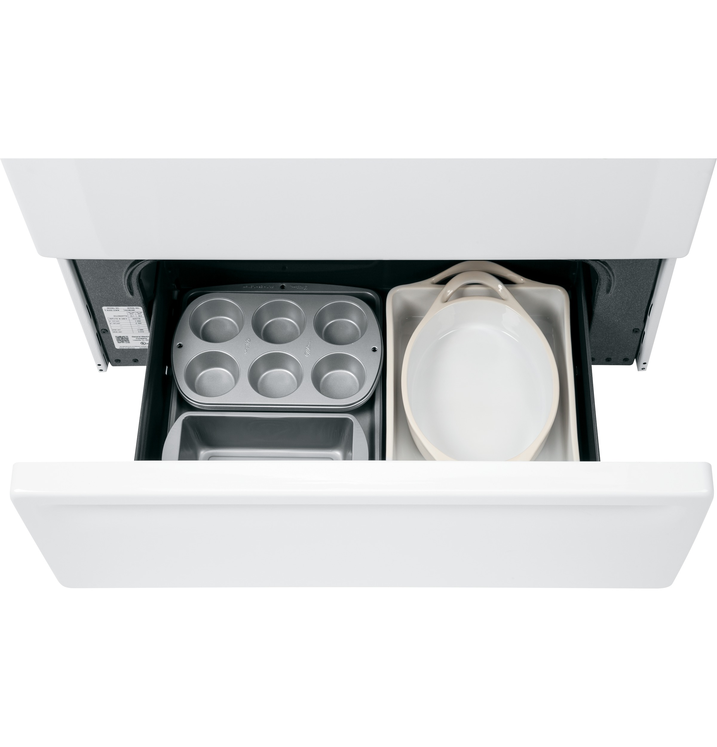 30" Free-Standing Electric Range RB525DDWW, product image 6 of 11