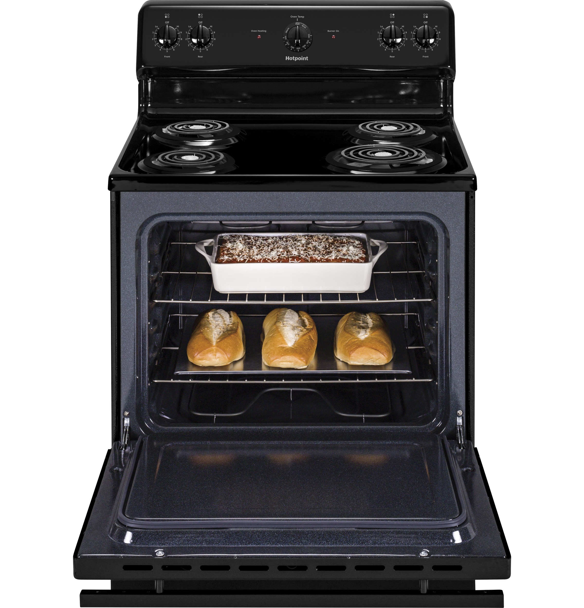 30" Free-Standing Electric Range RB525DHBB, product image 5 of 9