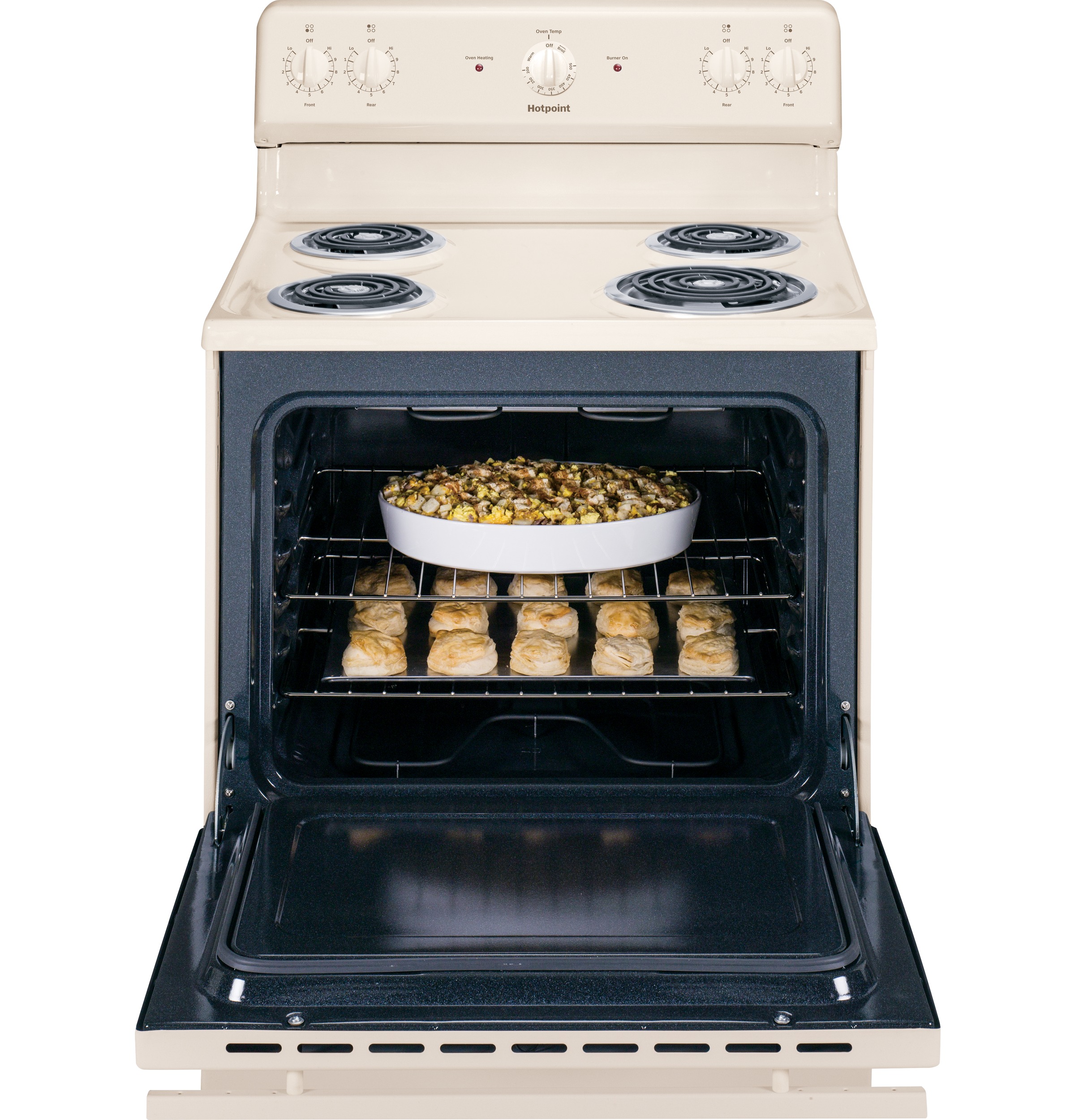Hotpoint® 30" Free-Standing Electric Range RB525DHCC