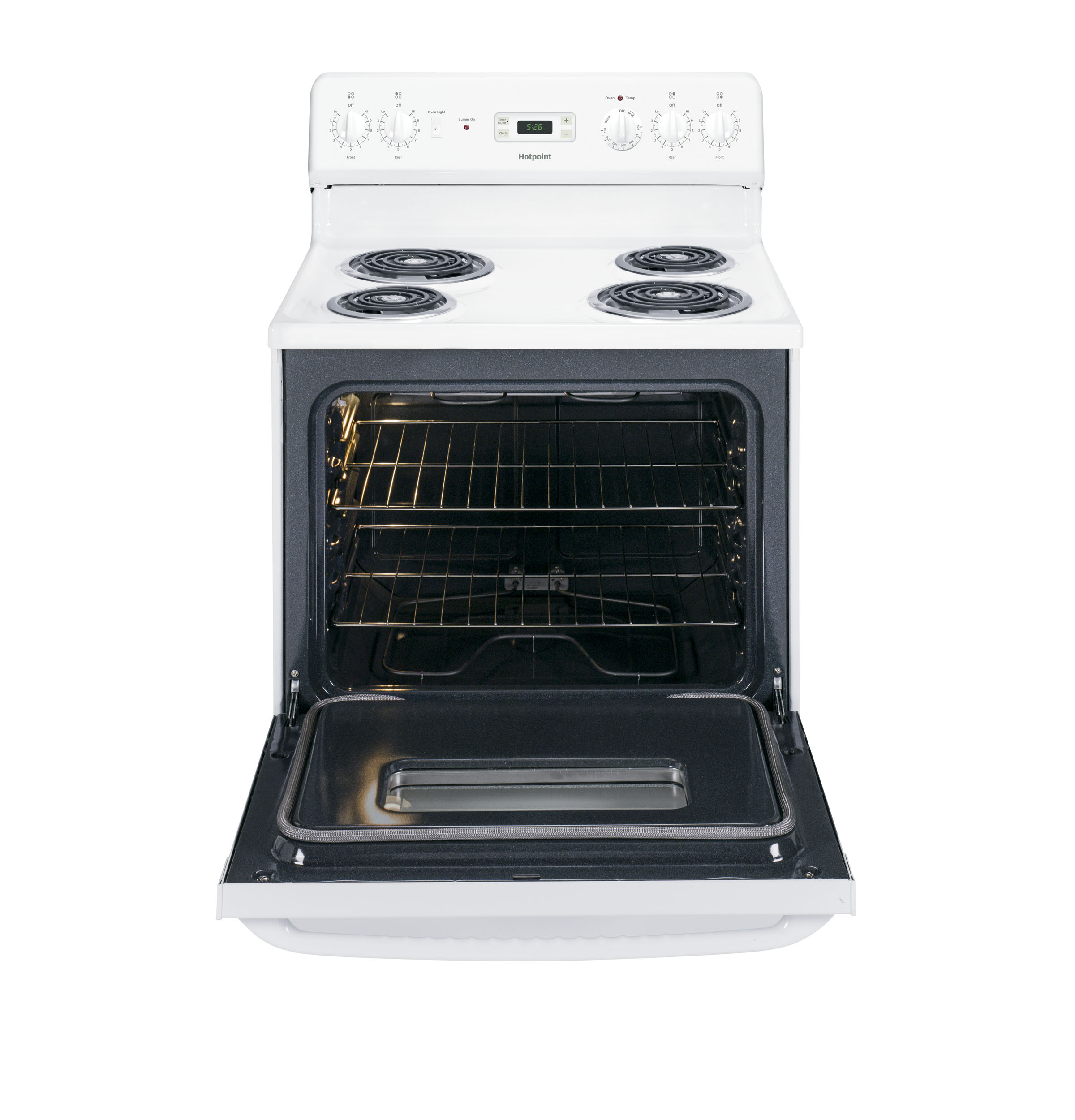 30" Free-Standing Electric Range RB526DHWW, product image 4 of 9