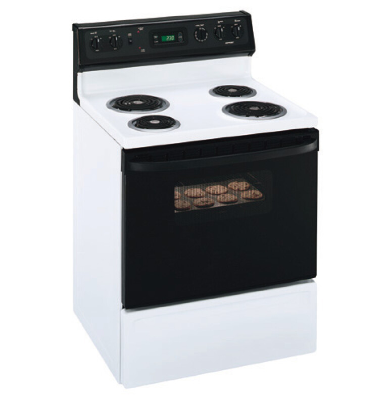 5.0 Cu. Ft. Free-Standing Electric Range RB536BCWH, product image 2 of 2