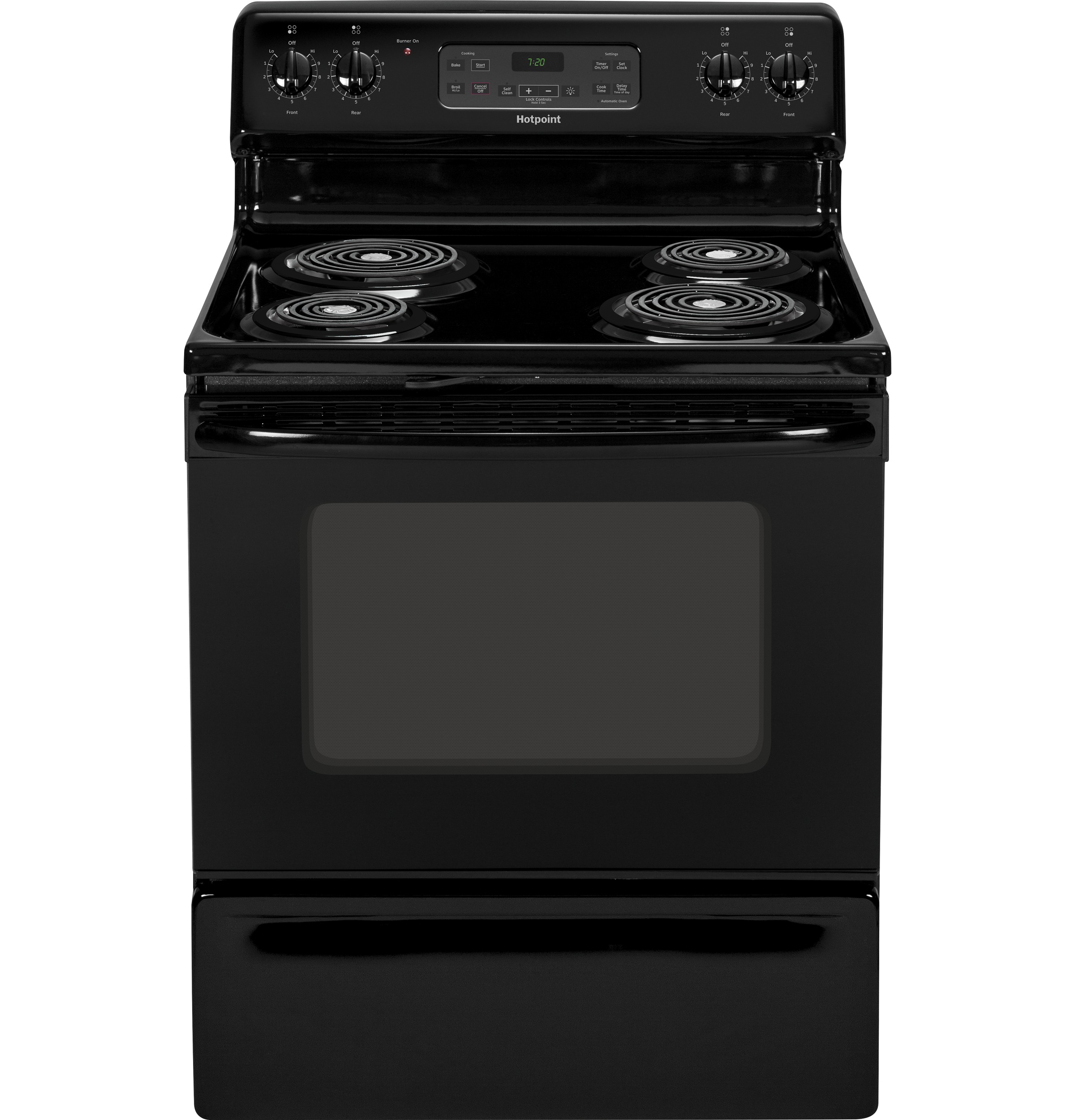 30" Free-Standing Electric Range RB720DHBB