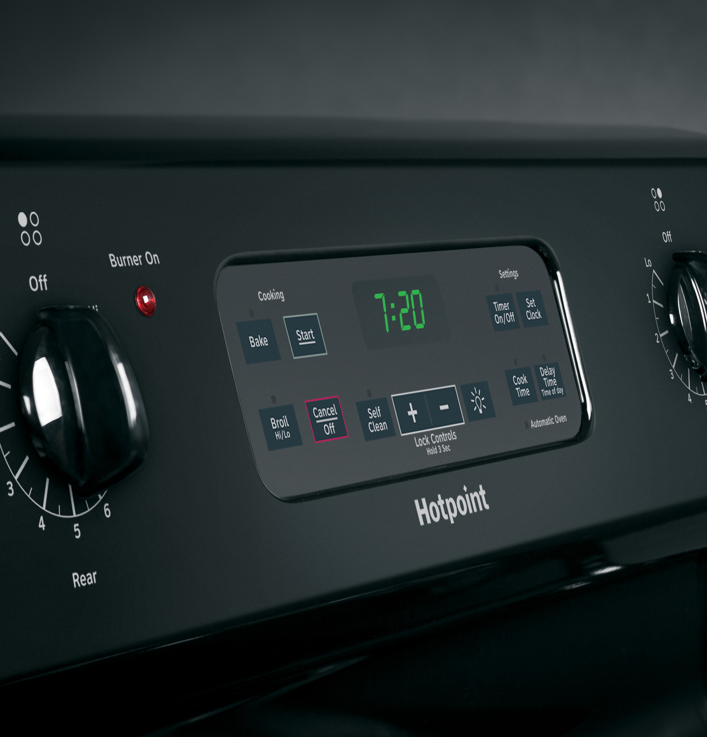 30" Free-Standing Electric Range RB720DHBB, product image 3 of 10