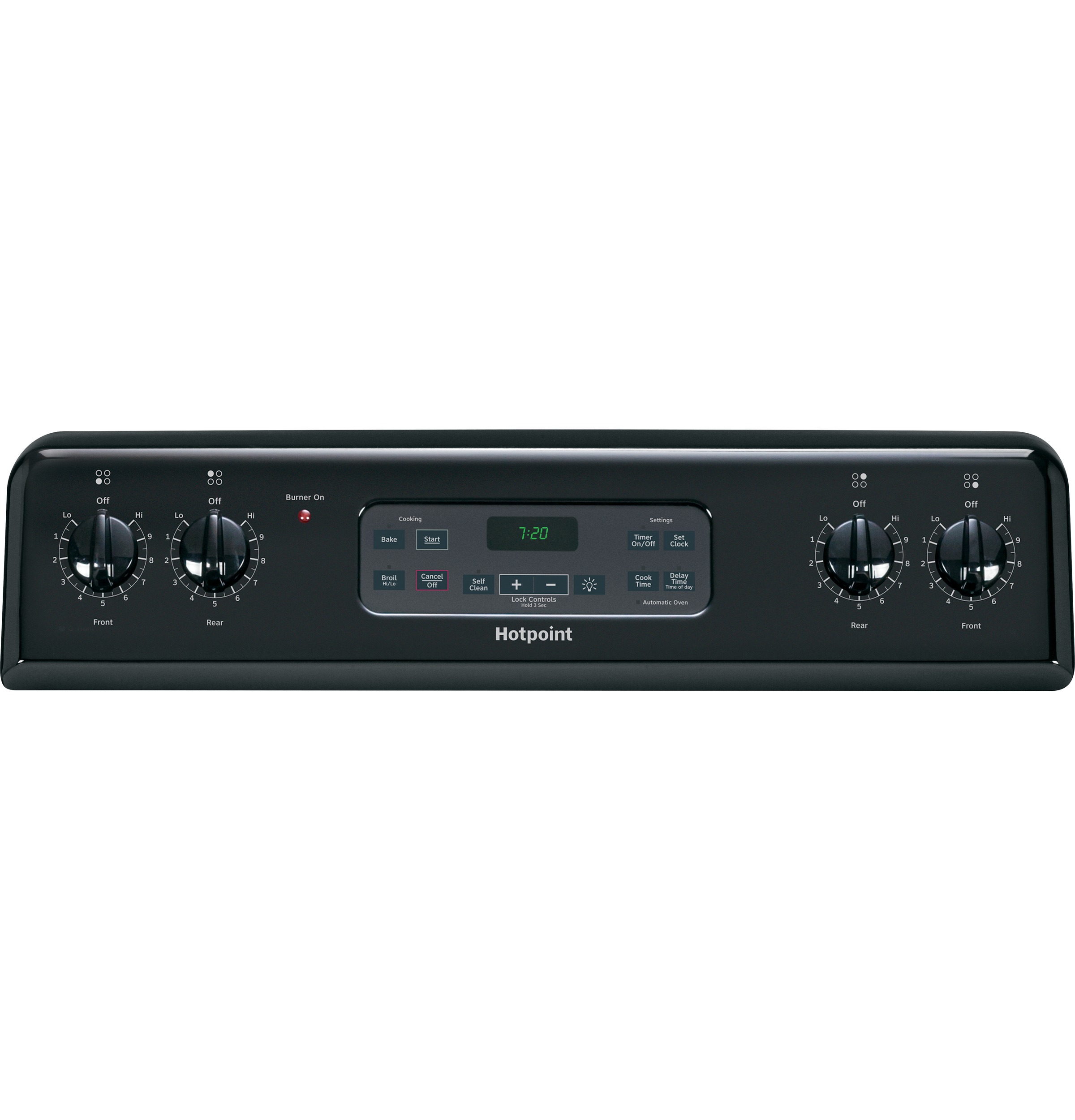 30" Free-Standing Electric Range RB720DHBB, product image 4 of 10