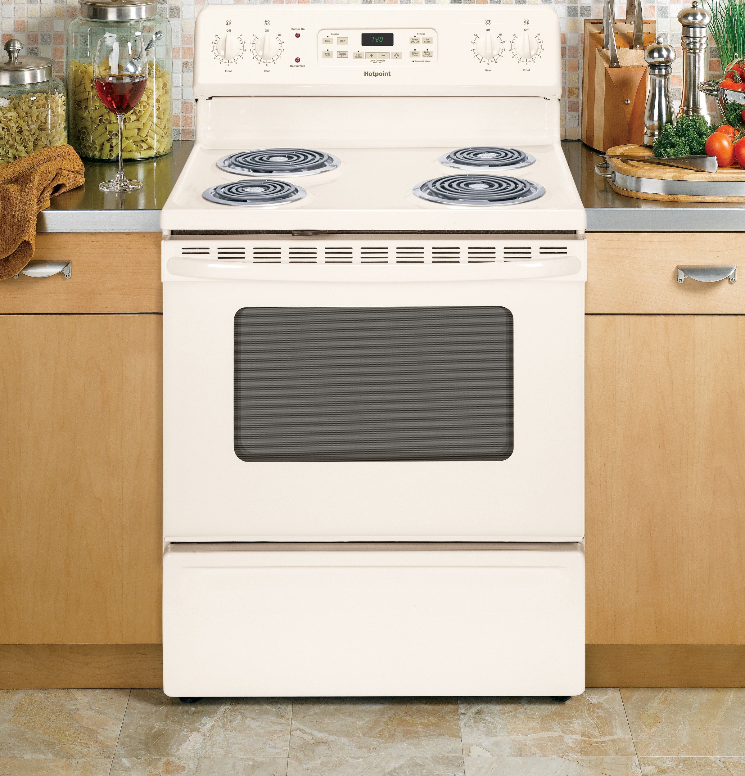 30" Free-Standing Electric Range RB720DHCC, product image 8 of 10
