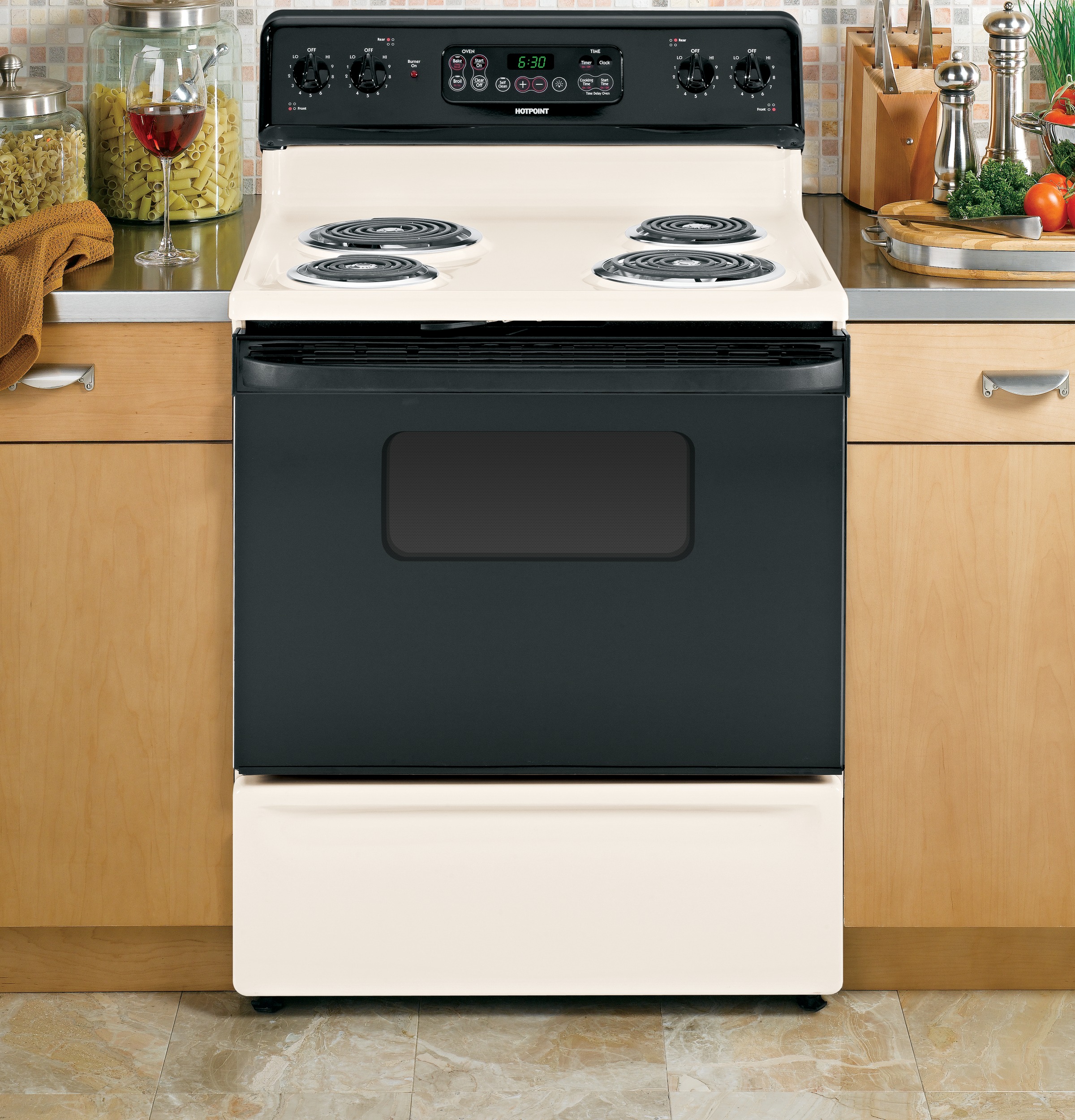 30" Free-Standing Electric Range RB757DPCT, product image 2 of 8