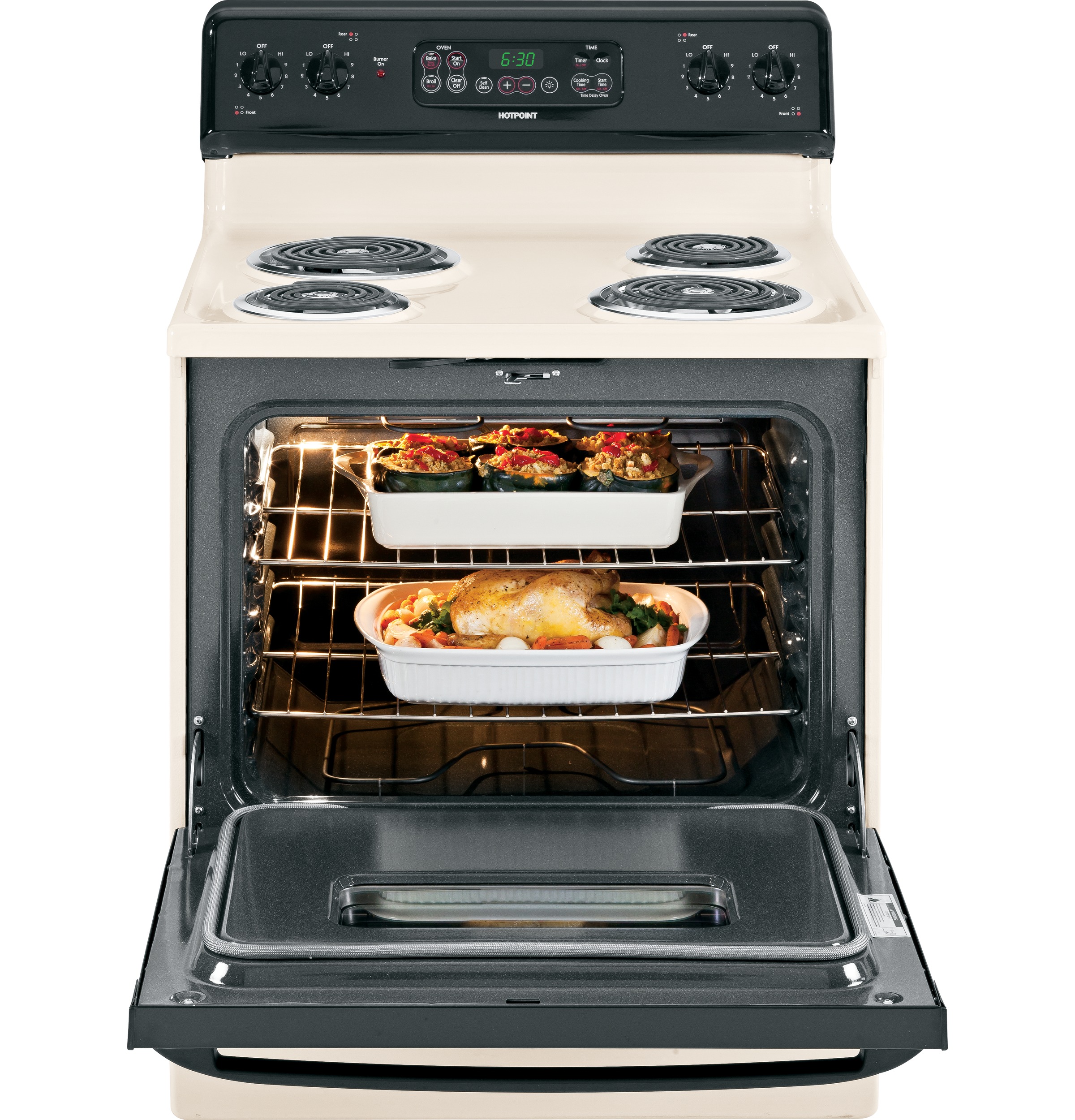 30" Free-Standing Electric Range RB757DPCT, product image 5 of 8