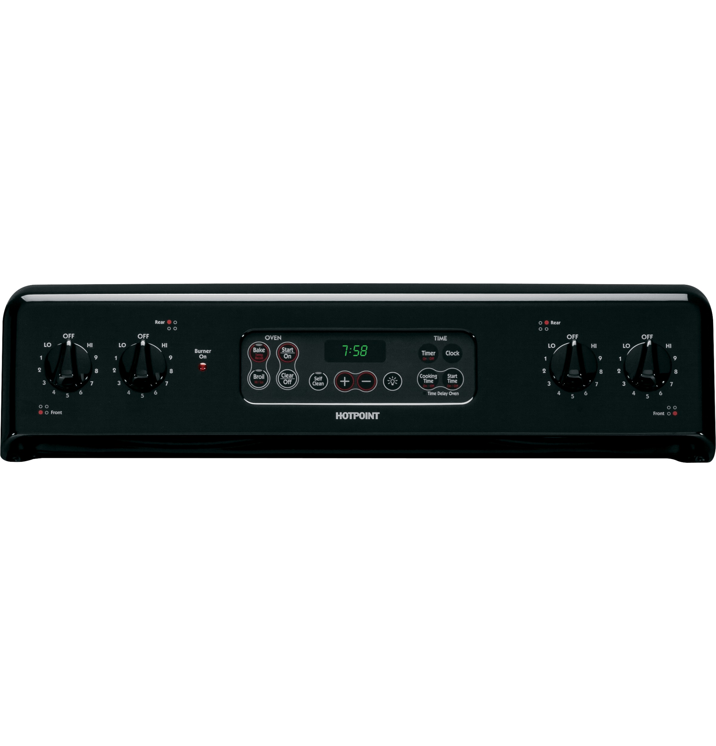 30" Free-Standing Electric Range RB758DPBB, product image 2 of 10