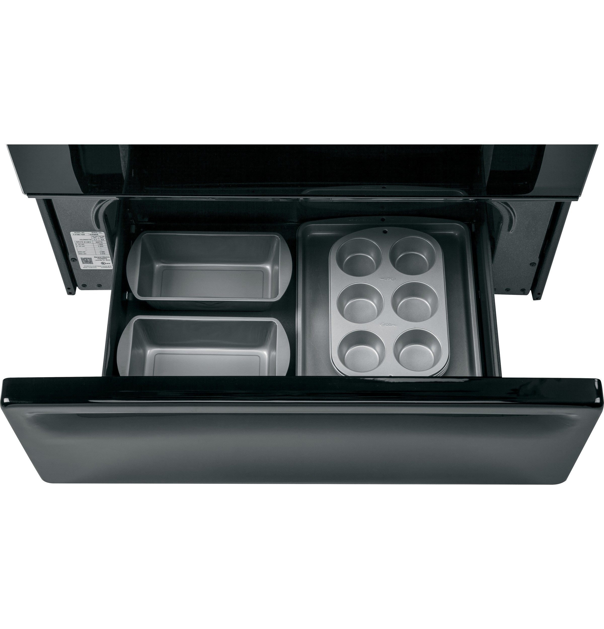 30" Free-Standing Electric Range RB758DPBB, product image 8 of 10