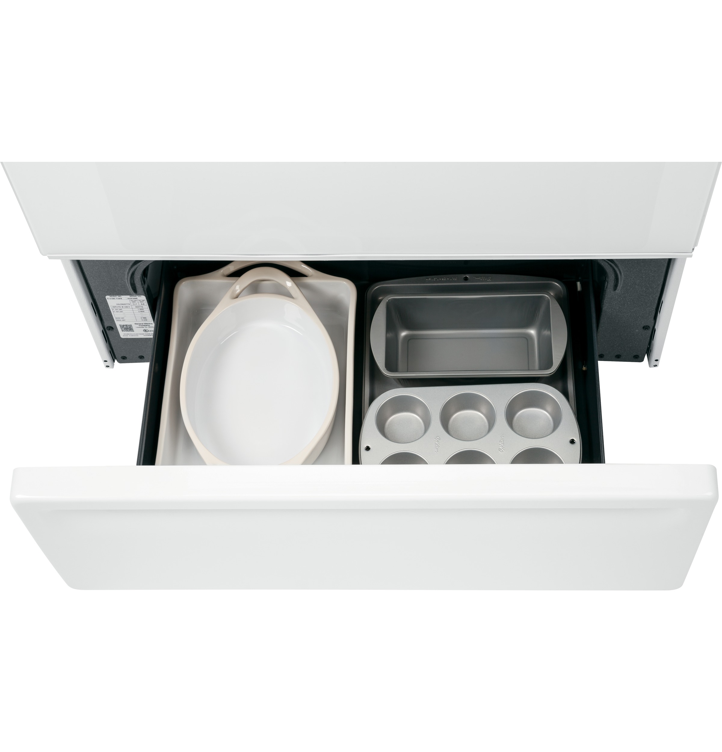 30" Free-Standing Electric Range RB758DPWW, product image 8 of 13