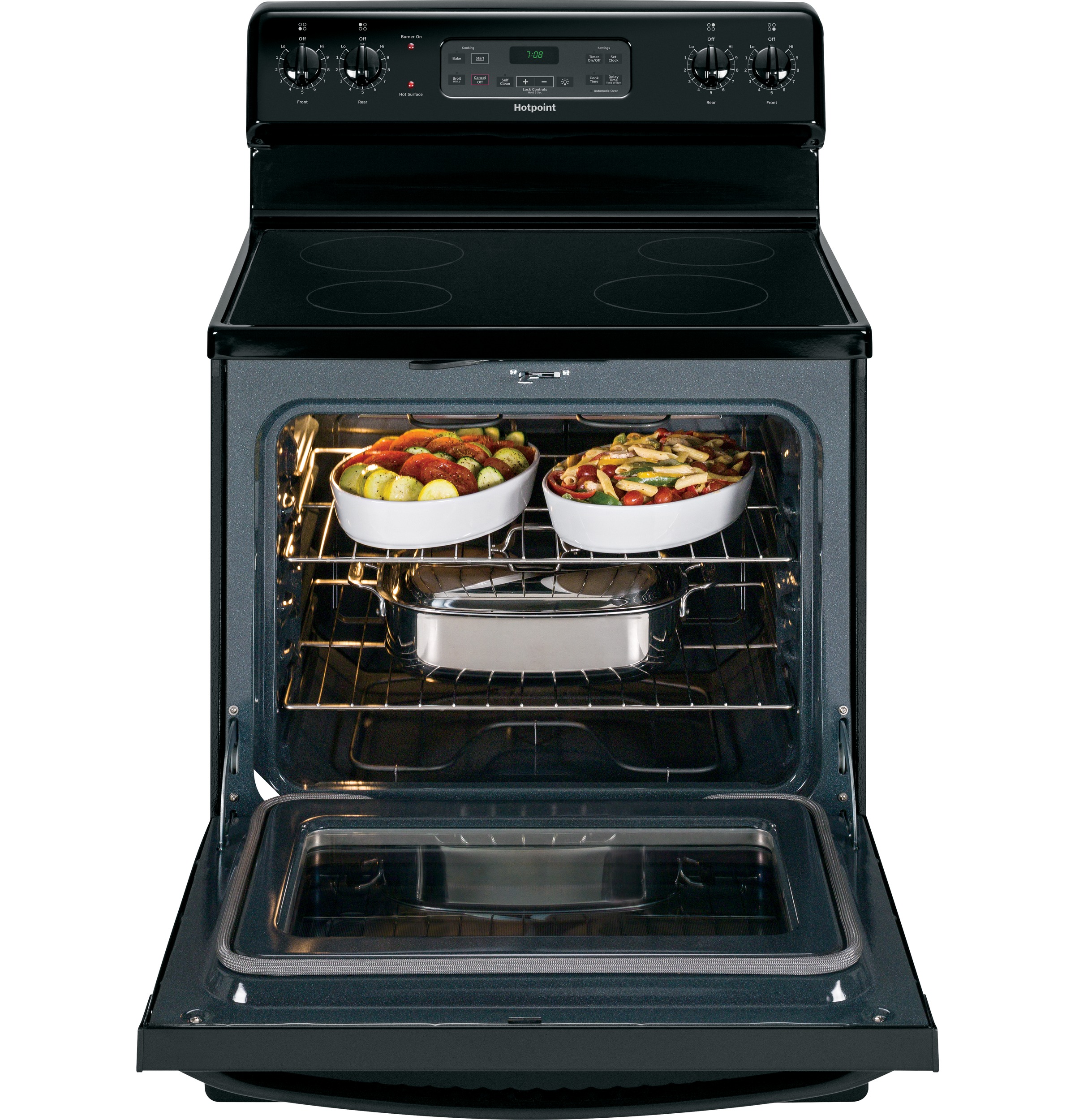 30" Free-Standing Electric Range RB780DHBB, product image 7 of 10