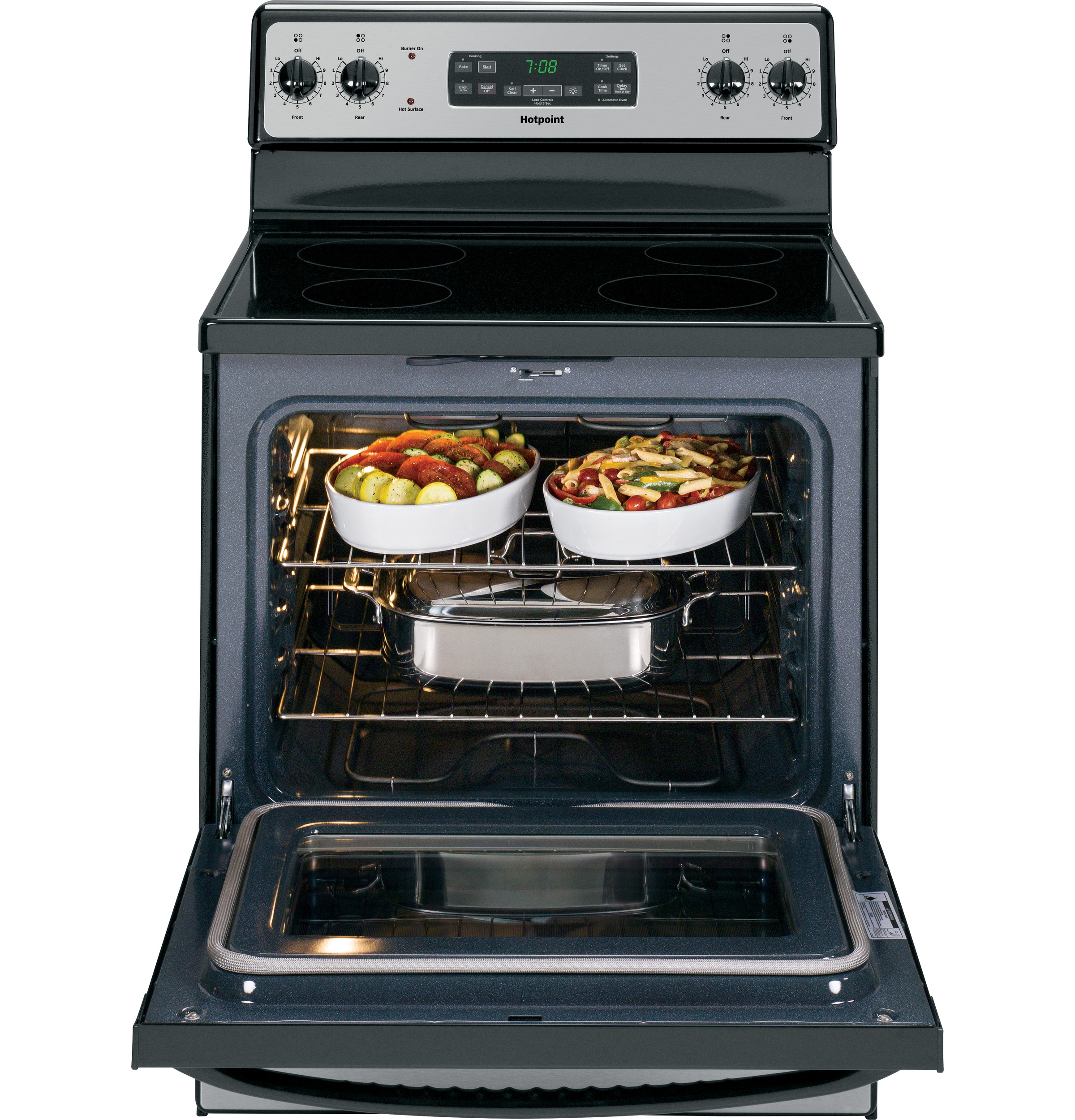 30" Free-Standing Electric Range RB780RHSS, product image 3 of 11