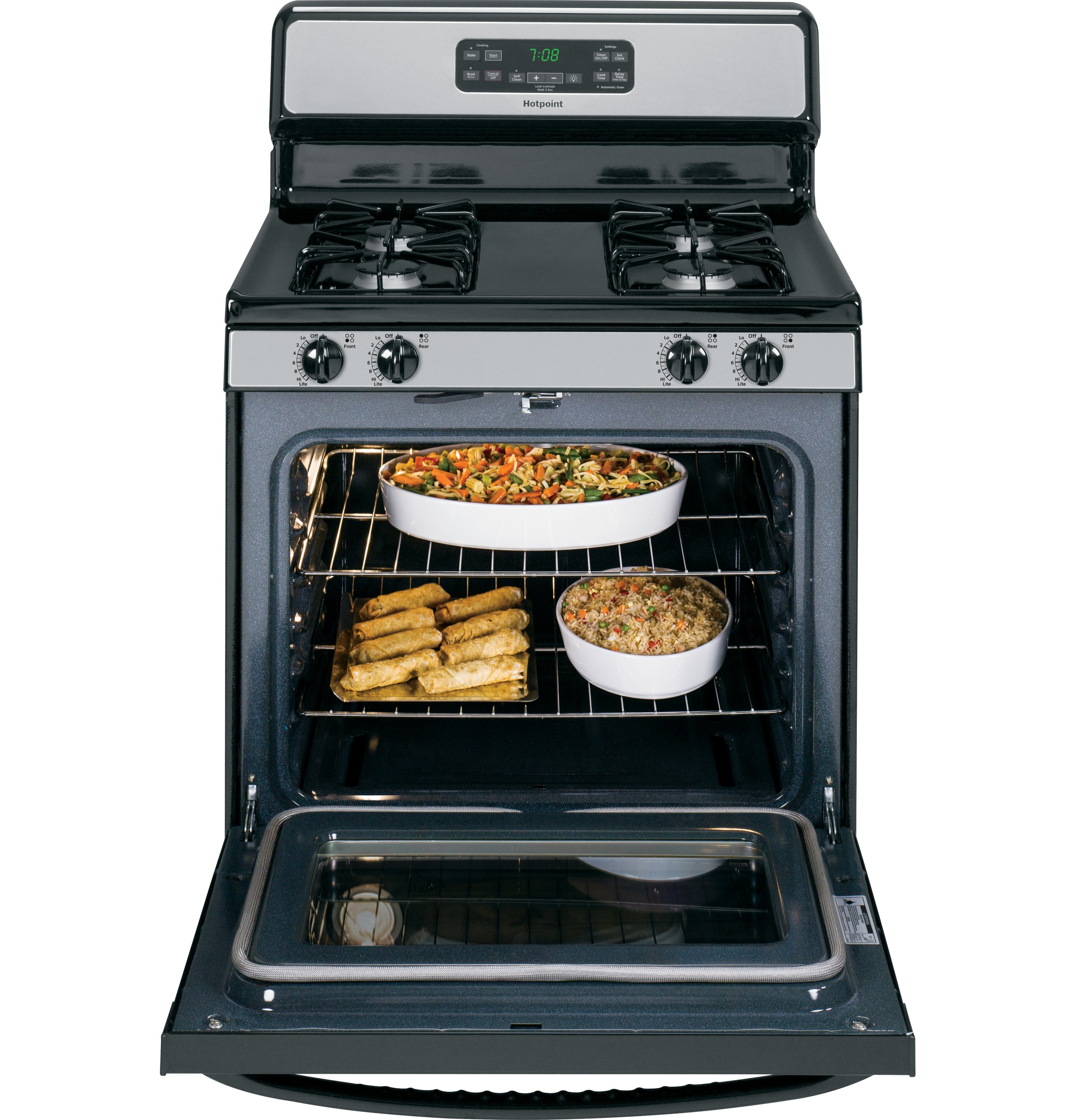 30" Free-Standing Electric Range RB780RHSS, product image 4 of 11