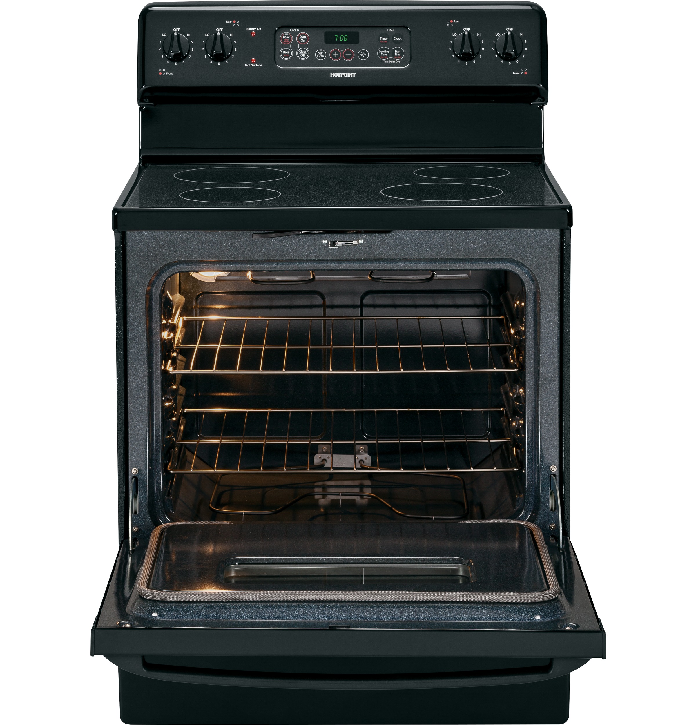30" Free-Standing Electric Range RB787DPBB, product image 5 of 10