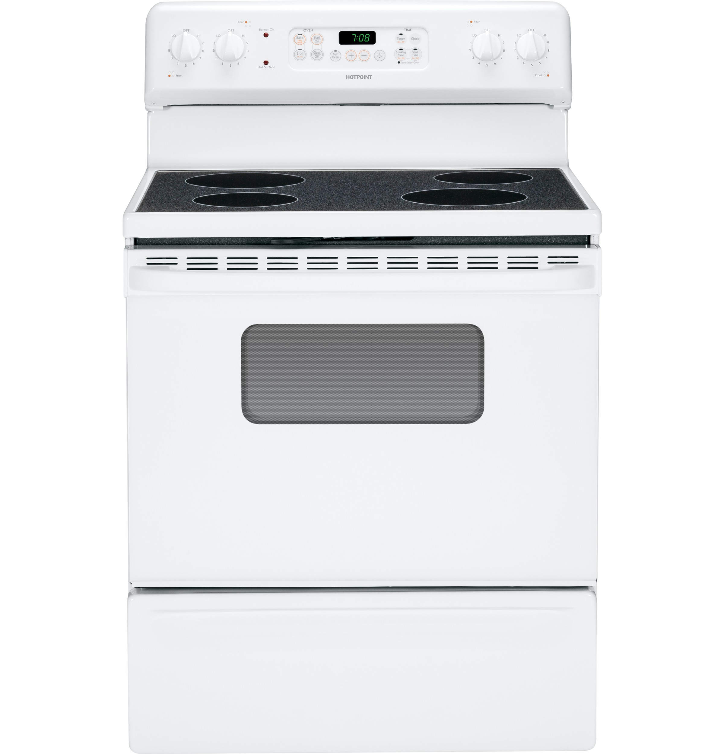 30" Free-Standing Electric Range RB787DPWW, product image 2 of 10