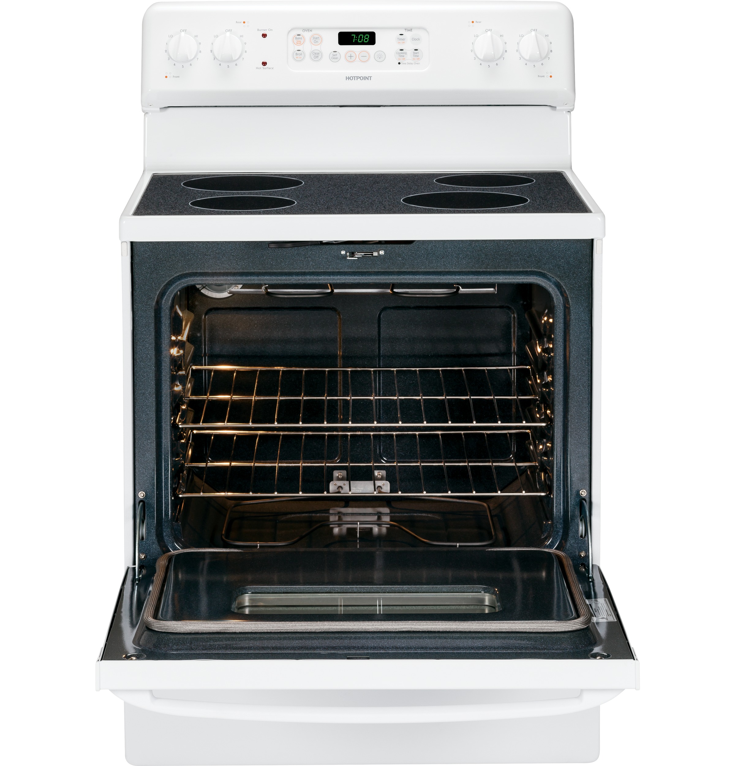 30" Free-Standing Electric Range RB787DPWW, product image 5 of 10