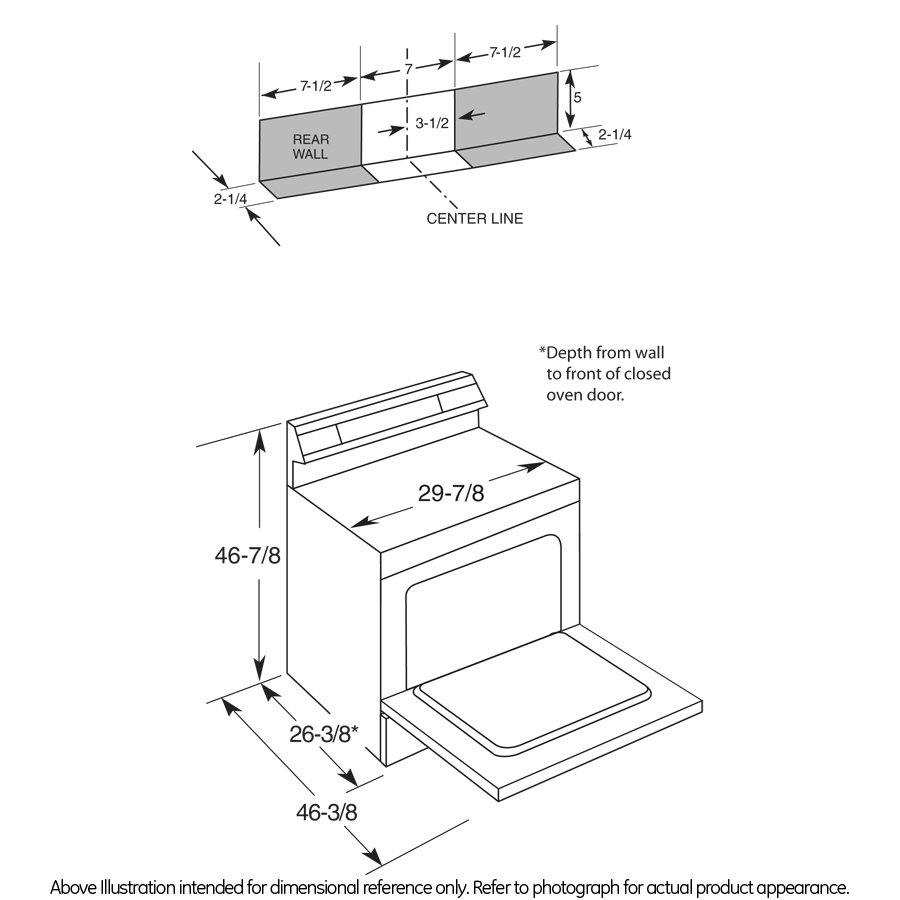 30" Free-Standing Electric Range RB790DRWW