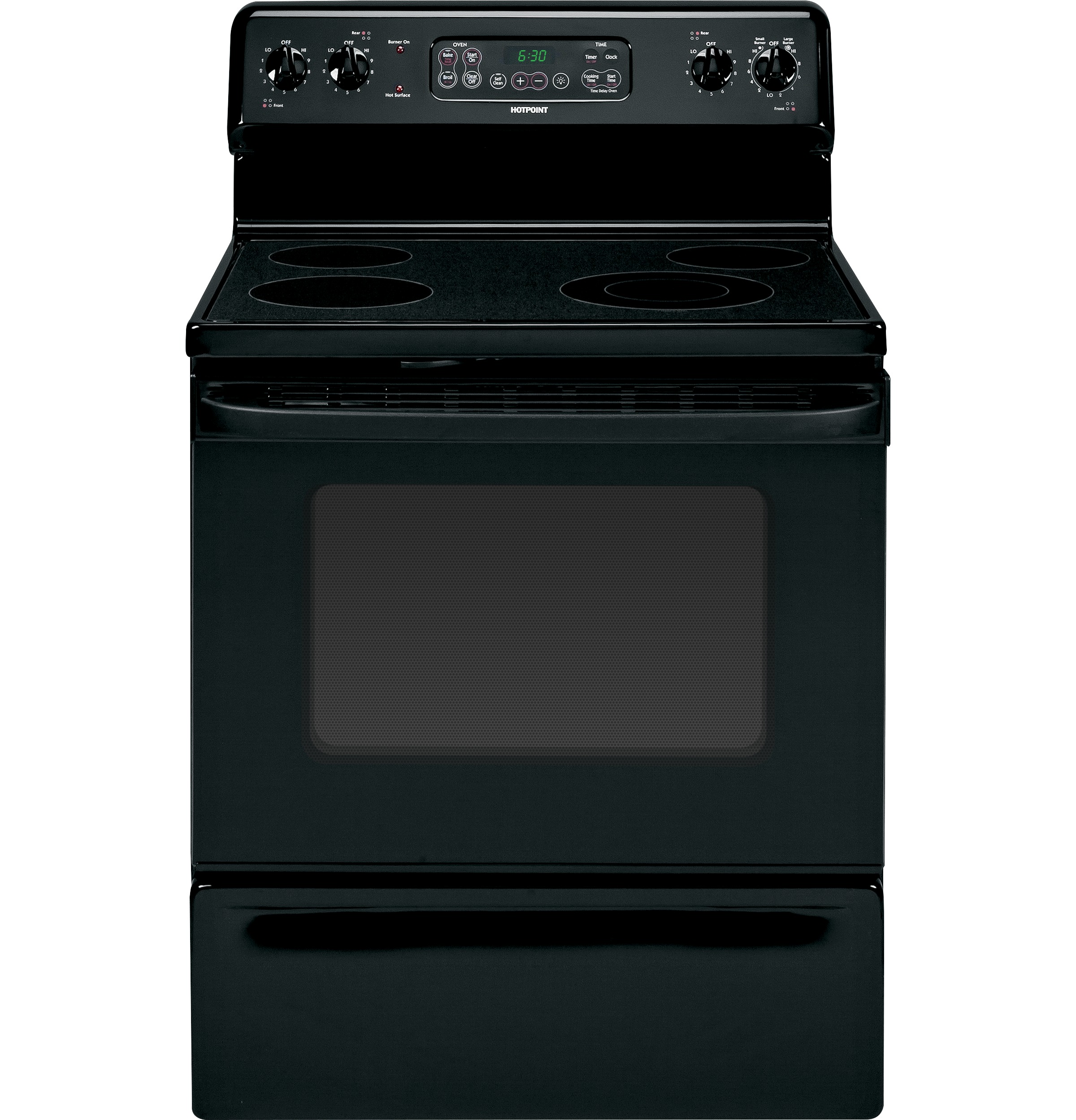 30" Free-Standing Electric Range RB790DTBB, product image 2 of 9