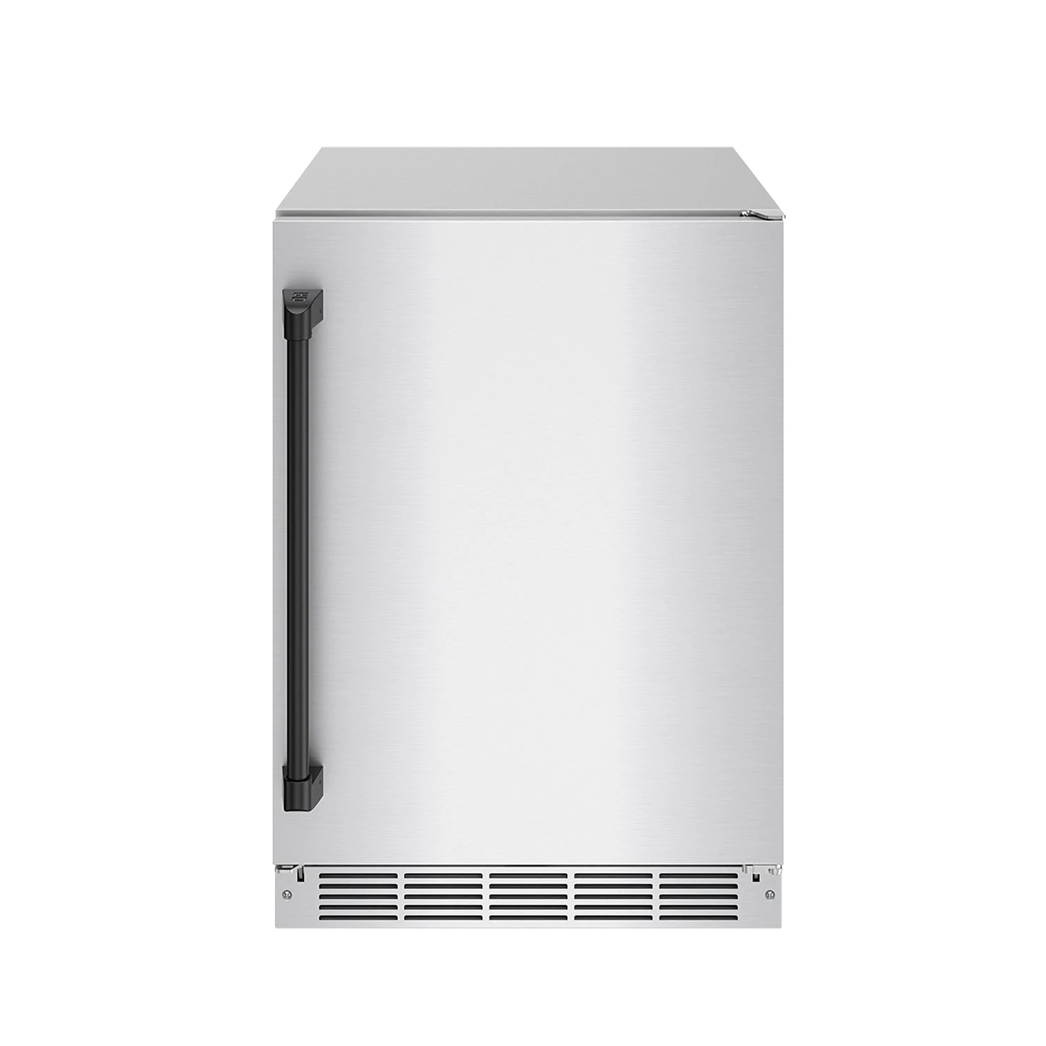 Gordon Ramsay Collection 24 Inch Outdoor Undercounter Beverage Cooler In Stainless Steel/black RBC24SSDBLK