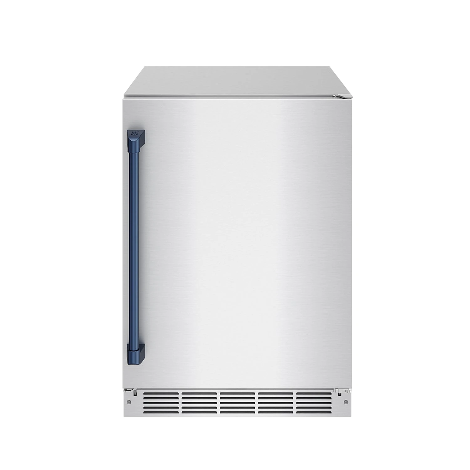 Gordon Ramsay Collection 24 Inch Outdoor Undercounter Beverage Cooler In Stainless Steel/blue RBC24SSDBLU