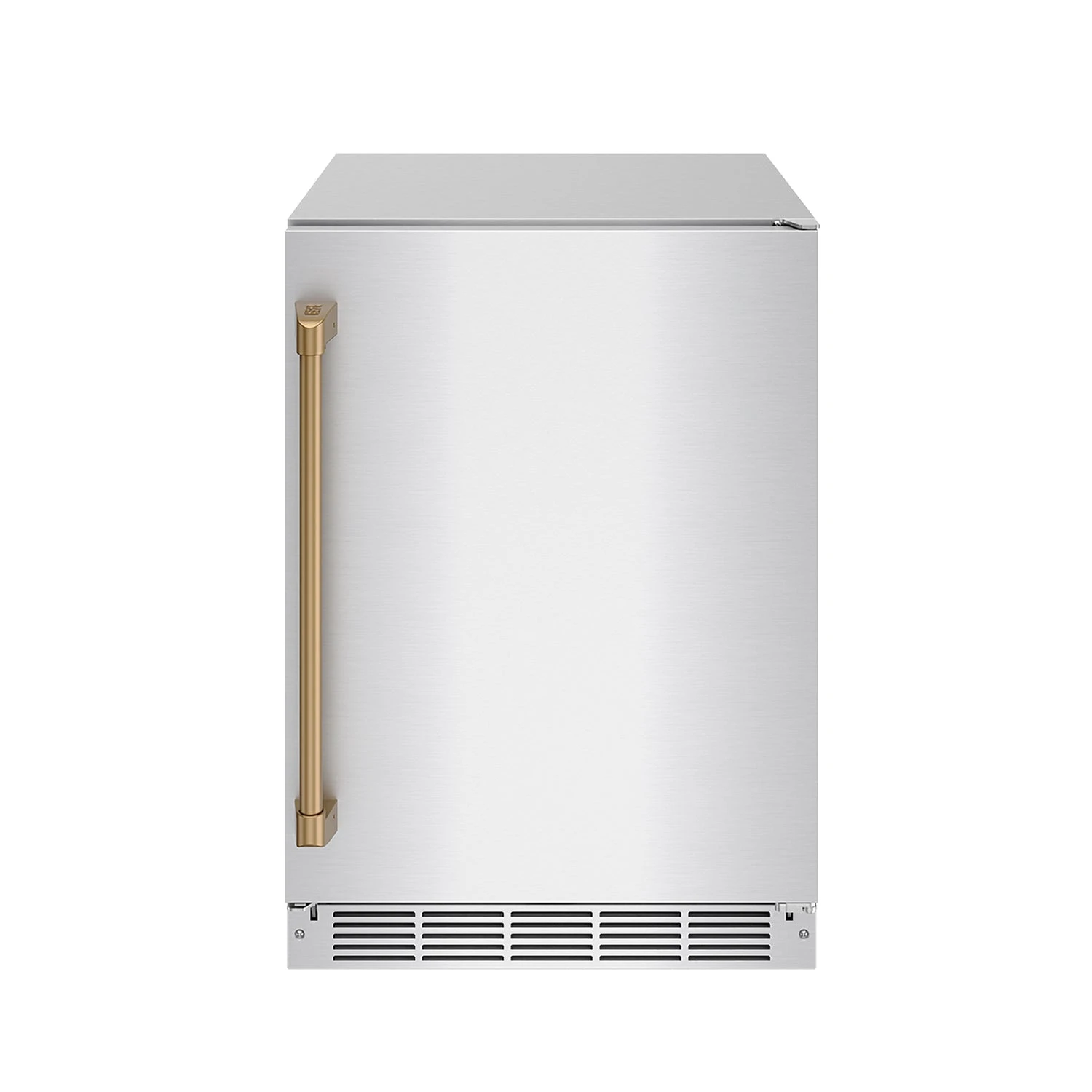Gordon Ramsay Collection 24 Inch Outdoor Undercounter Beverage Cooler In Stainless Steel/bronze RBC24SSDBRZ