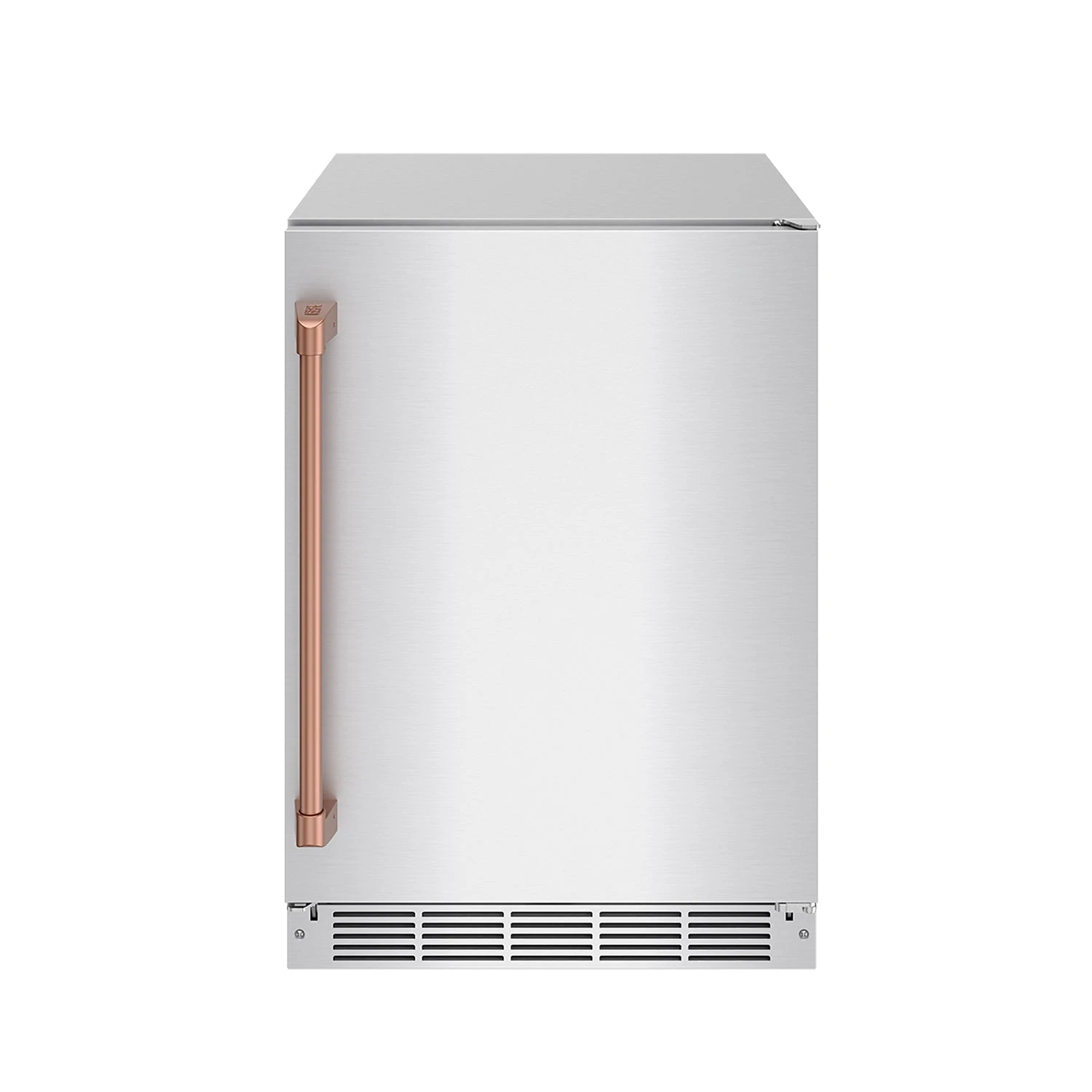 Gordon Ramsay Collection 24 Inch Outdoor Undercounter Beverage Cooler In Stainless Steel/rose Gold RBC24SSDRSG