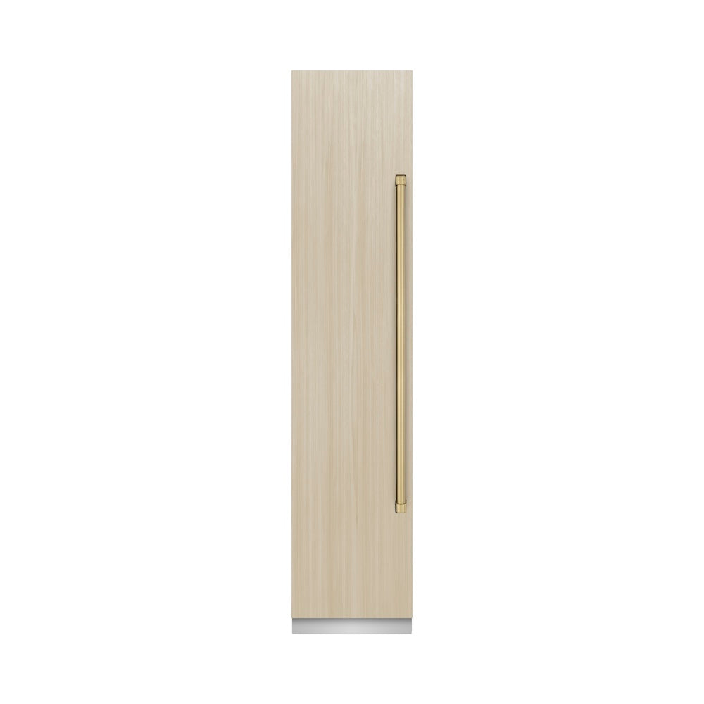 Autograph Edition 18 In. 8.6 Cu. Ft. Panel Ready Left Hinge Column Freezer With Graphite Gray Interior And Champagne Bronze Accents RBCFVLZ18CB