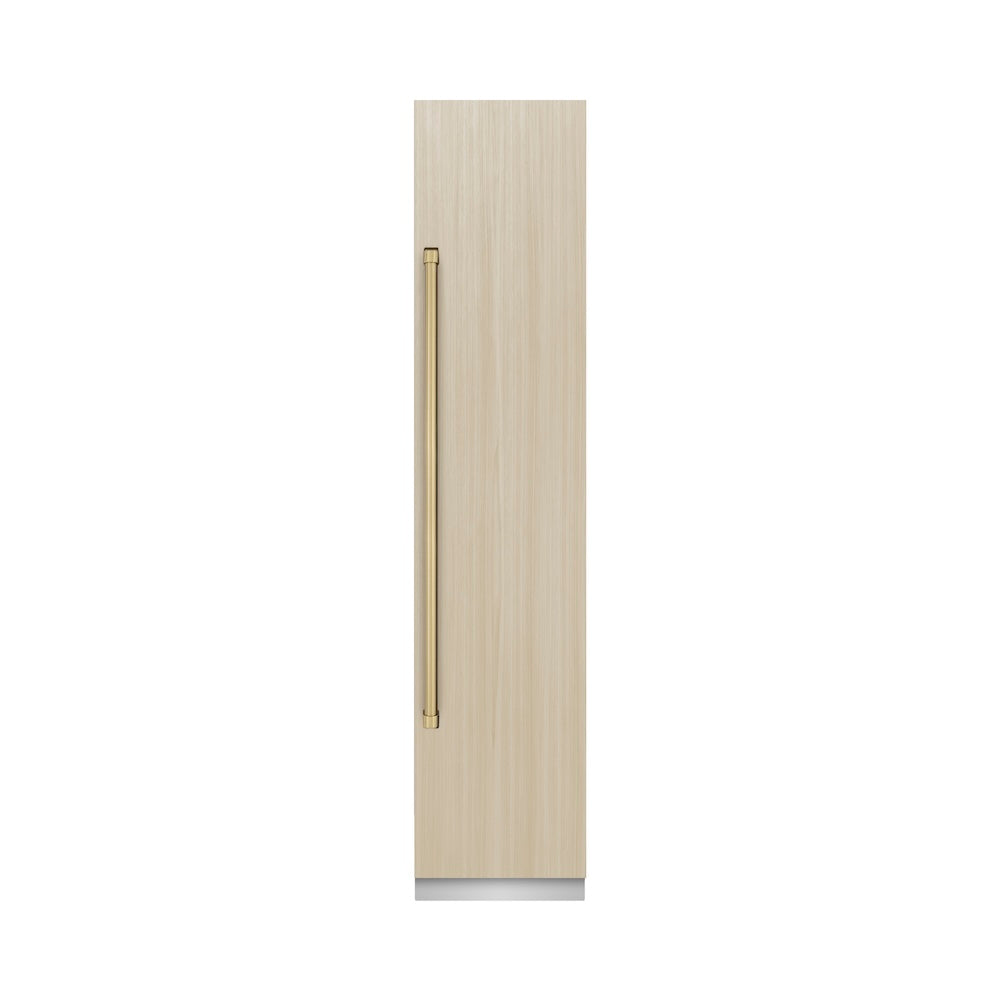 Autograph Edition 18 In. 8.6 Cu. Ft. Panel Ready Right Hinge Column Freezer With Graphite Gray Interior And Champagne Bronze Accents RBCFVRZ18CB