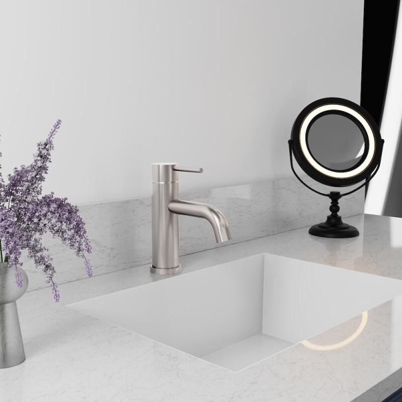 Palisades Elegant Single Handle Bath Faucet In Brushed Nickel RBCN1BFBN
