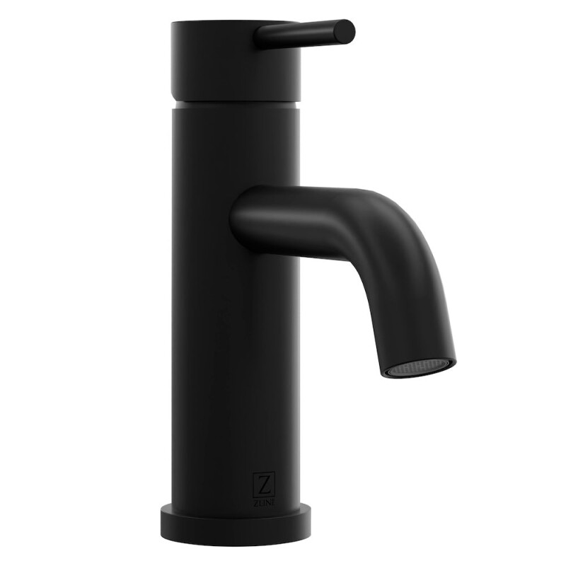 Palisades Elegant Single Handle Bath Faucet In Matte Black RBCN1BFMB