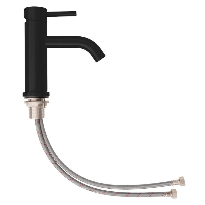 Palisades Elegant Single Handle Bath Faucet In Matte Black RBCN1BFMB