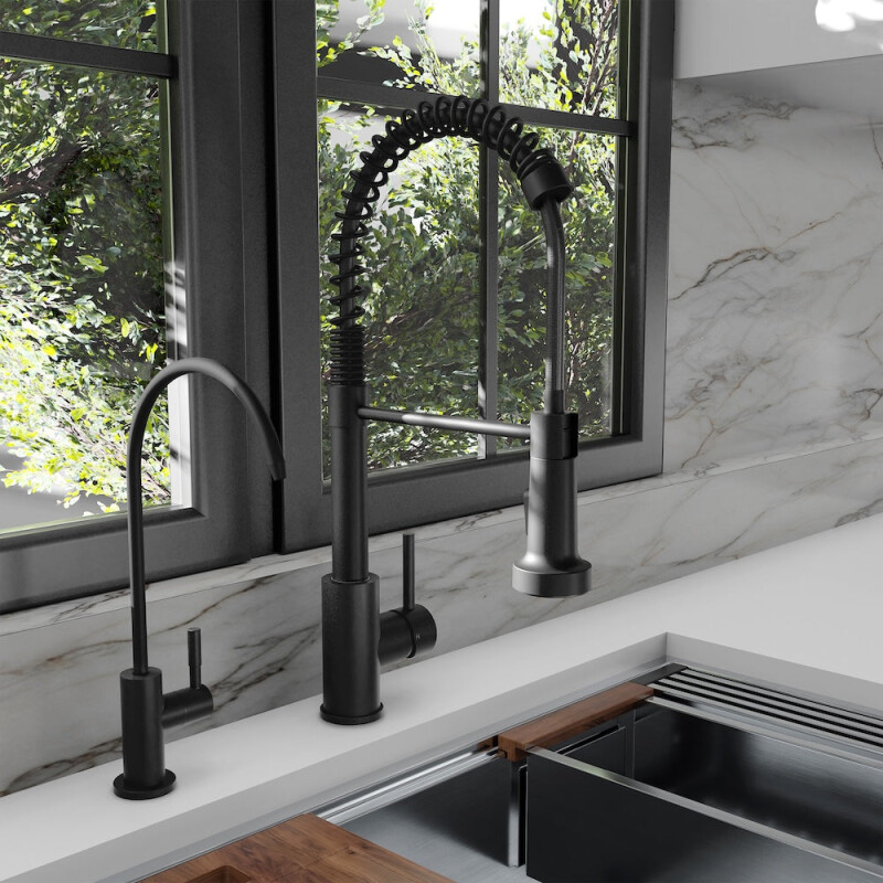 Palisades Single Handle Drink Faucet In Champagne Bronze RBCN1FBVCB