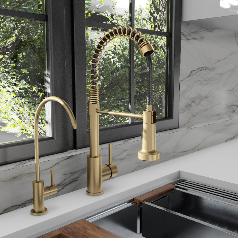 Palisades Single Handle Drink Faucet In Matte Black RBCN1FBVMB