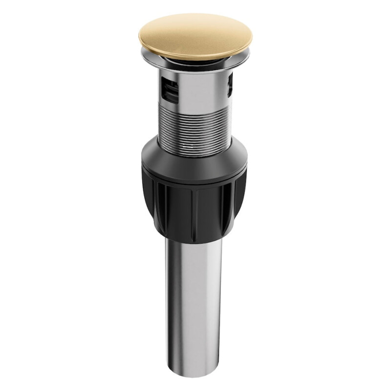 Palisades Push Button Drain In Champagne Bronze RBCN1PDOCB