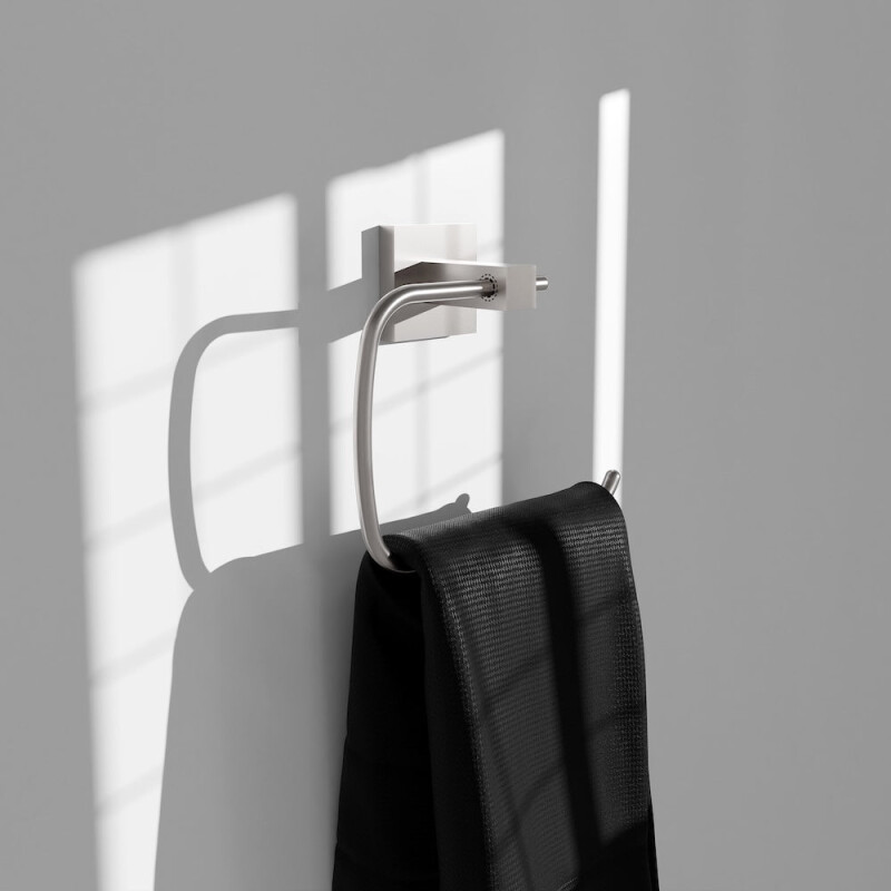 Palisades Towel Ring In Brushed Nickel RBCN1TRNGBN