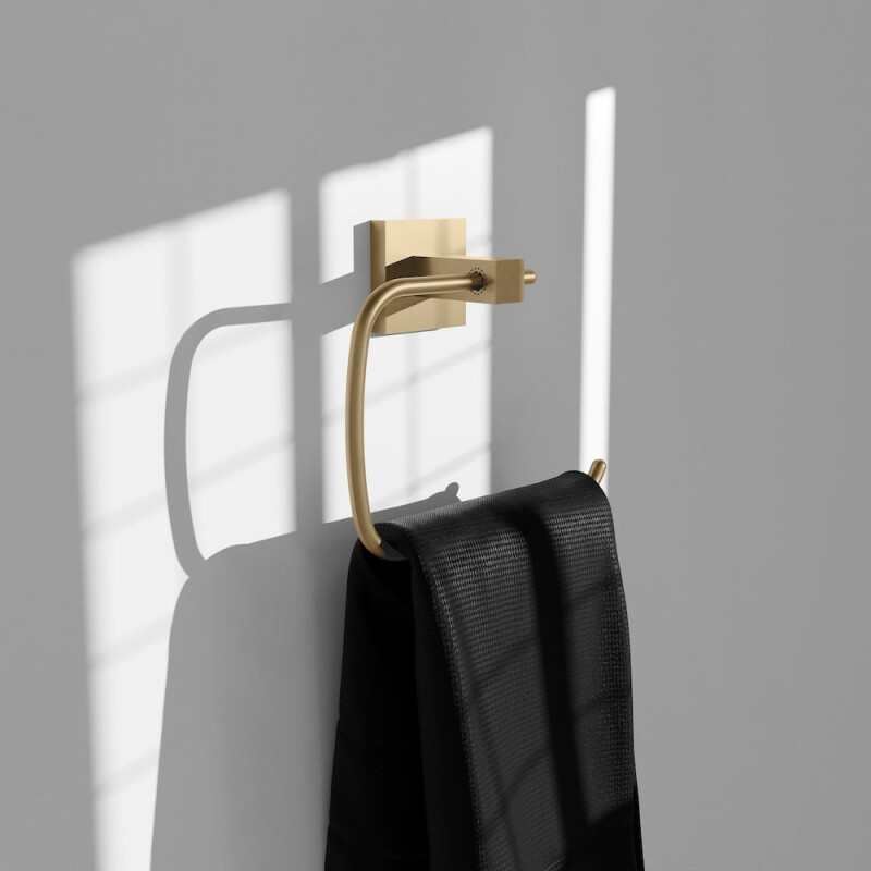 Palisades Towel Ring In Champagne Bronze RBCN1TRNGCB