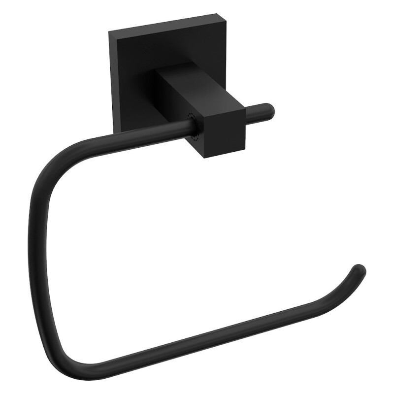 Palisades Towel Ring In Matte Black RBCN1TRNGMB