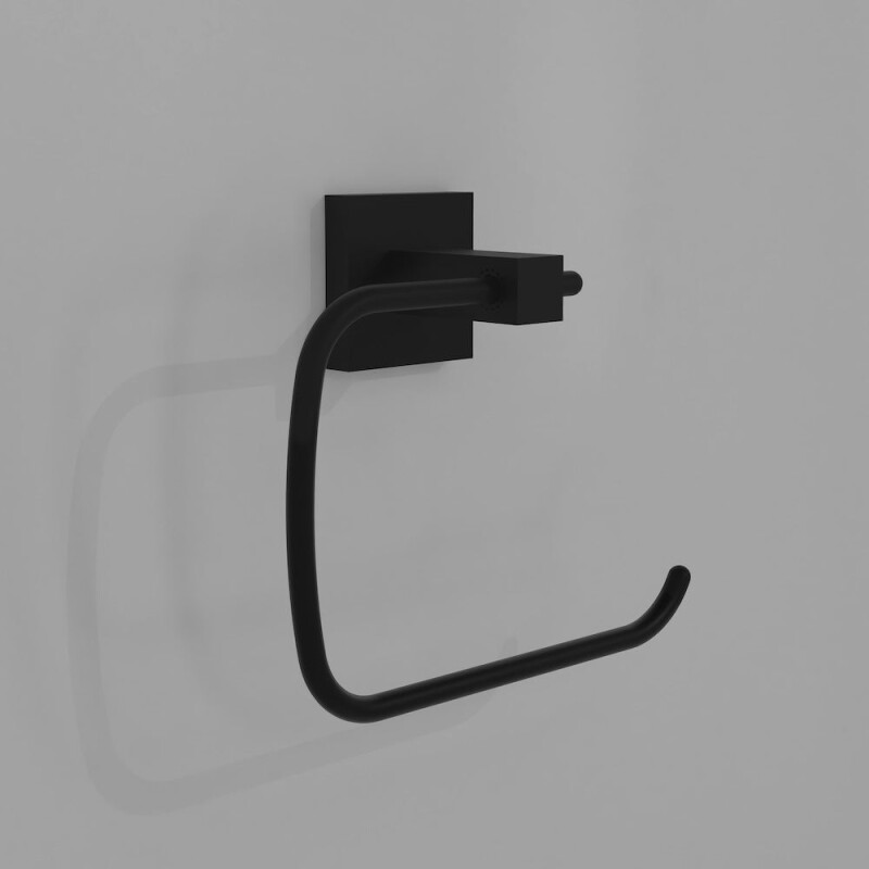 Palisades Towel Ring In Matte Black RBCN1TRNGMB