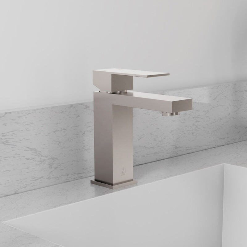 Palisades Modern Single Handle Bath Faucet In Brushed Nickel RBCN2BFBN